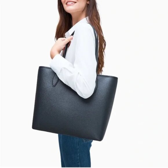Kate Spade Lori Tote Bag Black - Picture 2 of 8